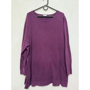 J. Jill Oversized Sweater Long Sleeve Women's 2XL Versatile Lightweight Comfy